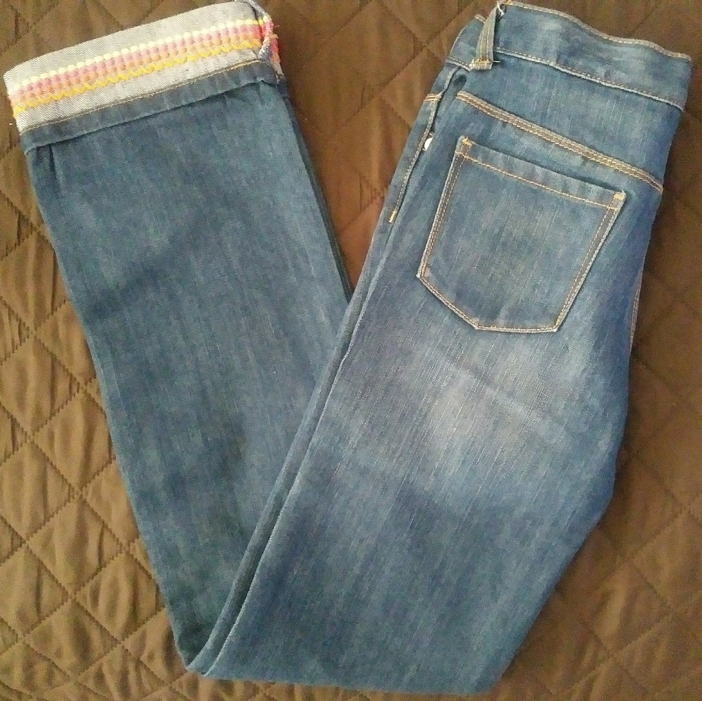 Cuffed Jeans